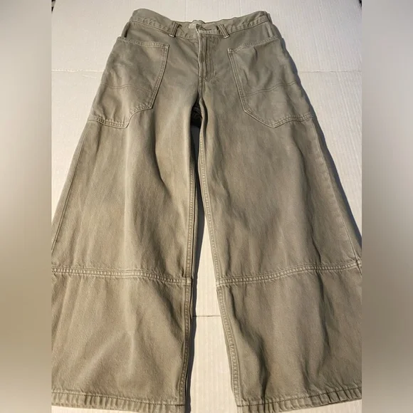 Everlane Gardner Jeans Moss Wide-Leg Pants Size 29 - Picture 10 of 16